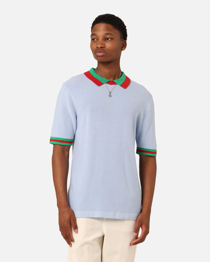 XXIII Kurt Knitted Polo Shirt Blue