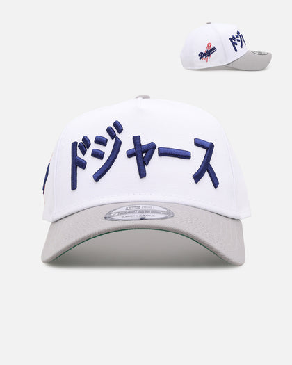 New Era Los Angeles Dodgers 'Japan Pack' Kanji 9FORTY A-Frame Snapback White/Grey