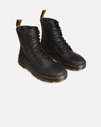 Dr. Martens Combs Leather 8 Eye Boot Black