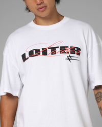 Loiter Redline T-Shirt White