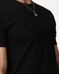 Saint Morta El Duplo Scribere T-Shirt Black