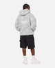Carre Sherpa Hooded Jumper Snow Camo