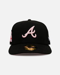 New Era Atlanta Braves 'Black And Pink' 59FIFTY Fitted Black/Pink