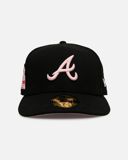 New Era Atlanta Braves 'Black And Pink' 59FIFTY Fitted Black/Pink