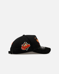 Pro Standard Baltimore Orioles 'Team Color Suede' Pro Pinch Strapback Official Team Color