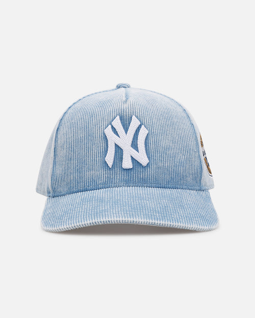 Mitchell & Ness New York Yankees 'Dusty Cord' Pro Pinch Snapback Light Blue