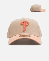 New Era Philadelphia Phillies 'Peach Suede' 9FORTY A-Frame Snapback Peach