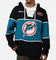 47 Brand Miami Dolphins Super Bowl Gridiron Lacer Hoodie Jet Black