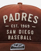 47 Brand San Diego Padres 'Dusted' 47 Hitch Snapback Brown