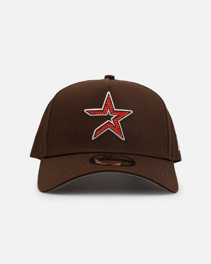 New Era Houston Astros 'Diamante' 9FORTY A-Frame Snapback Walnut
