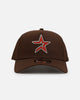New Era Houston Astros 'Diamante' 9FORTY A-Frame Snapback Walnut