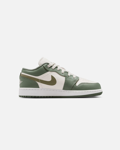 Nike Kids' Air Jordan 1 Low (GS) Vintage Lichen