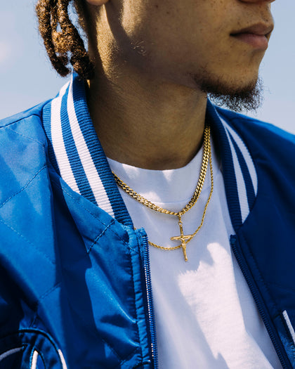 Saint Morta Crucifix Pendant Gold