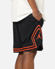 Jordan Dri-FIT Mesh Diamond Shorts Black/Orange