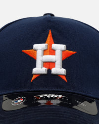 Pro Standard Houston Astros 'Team Color Suede' Pro Pinch Strapback Official Team Color