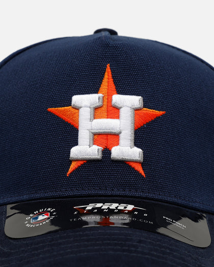 Pro Standard Houston Astros 'Team Color Suede' Pro Pinch Strapback Official Team Color
