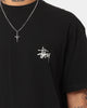 Stussy Skull Wings 50-50 T-Shirt Pigment Black