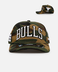 Pro Standard Chicago Bulls 'Woodland Camo' Pro Pinch Snapback Camo