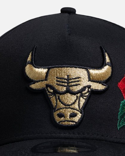 New Era Chicago Bulls 'Rose Special 10 Year Anniversary' 9FORTY A-Frame Snapback Black