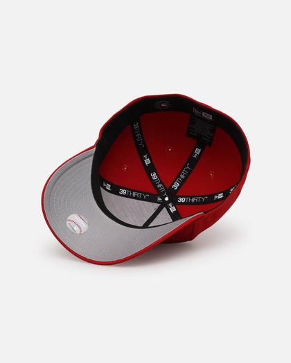 New Era Atlanta Braves "Scarlet White" 39THIRTY A-Frame Stretch Fit Scarlet/White