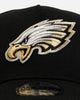 New Era Philadelphia Eagles 'New Year's Eve' 9FORTY A-Frame Snapback Gold/Silver
