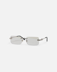 Belvoir & Co Hamptom Anti Blue Light Glasses Silver