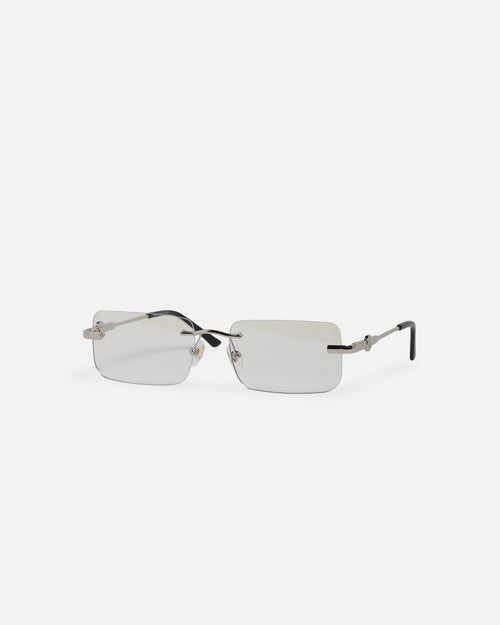 Belvoir & Co Hamptom Anti Blue Light Glasses Silver