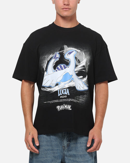 The Pokémon Collection By 73Studio Lugia Legendary T-Shirt Black