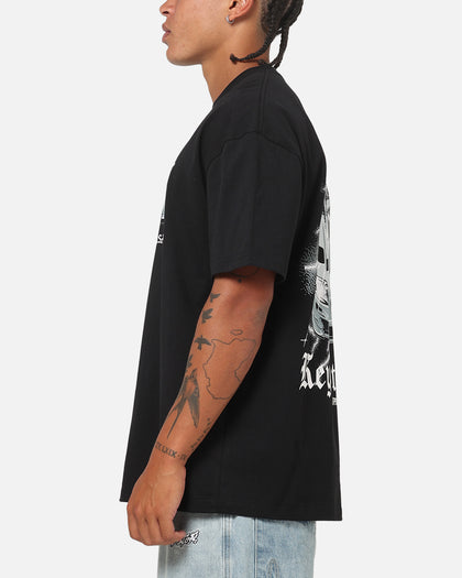 Key Street Lightning T-Shirt Black