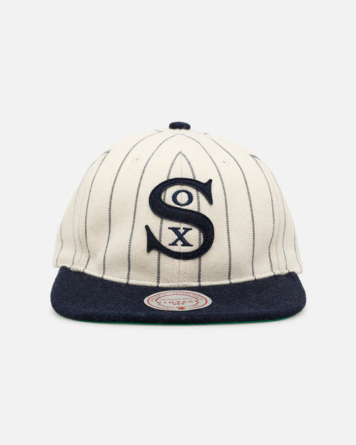 Mitchell & Ness Chicago White Sox 'Vintage Baseball' Vintage Fit Strapback Off White