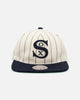 Mitchell & Ness Chicago White Sox 'Vintage Baseball' Vintage Fit Strapback Off White