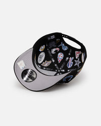 New Era NFL All Over 9FORTY A-Frame Snapback Black
