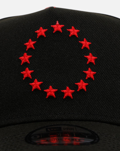 New Era Philadelphia 76ers 'Outline' 9FORTY A-Frame Snapback Black