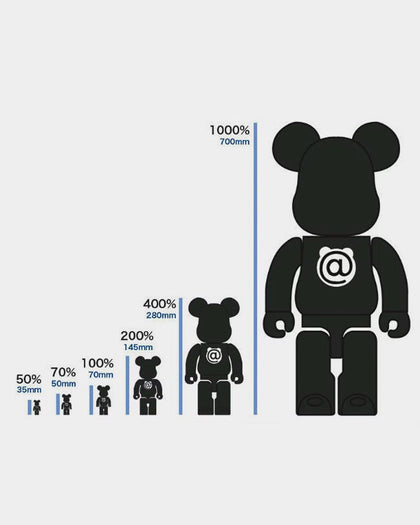 Medicom Toy Be@rbrick X Squid Games Frontman 100% & 400% Figure Set Multi-Coloured