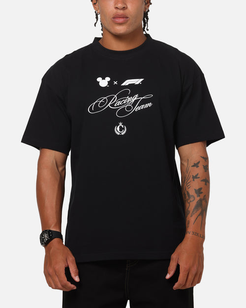 Culture Kings Disney x Formula 1® Mickey Helmet Vintage T-Shirt Black