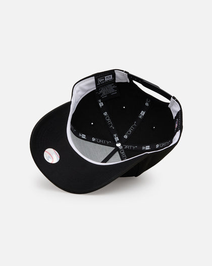 New Era Houston Astros 'Easy Black and White' 9FORTY A-Frame Snapback Black/White
