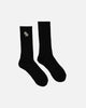 Saint Morta Monogram Crew Socks 2 Pack Black