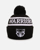 New Era New Zealand Warriors 'NRL Black White Beanies' Knitted Beanie Black
