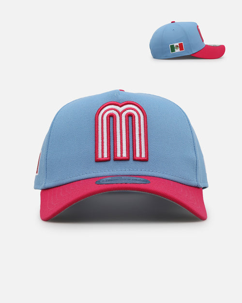 New Era Mexico National Baseball Team 'Sky Blue' 9FORTY Snapback Sky Blue