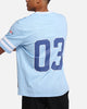 Carre Rose Football T-Shirt Light Blue