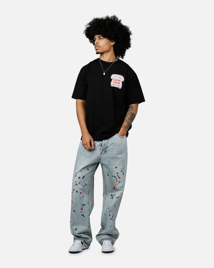 Market Call My Lawyer Magnet T-Shirt Washed Black