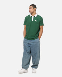 Bleacher Athletic South Sydney Rabbitohs NRL Adult Golf Polo T-Shirt Green