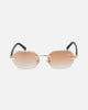 Belvoir & Co Willow Diamond Cut Sunglasses Tea/Black