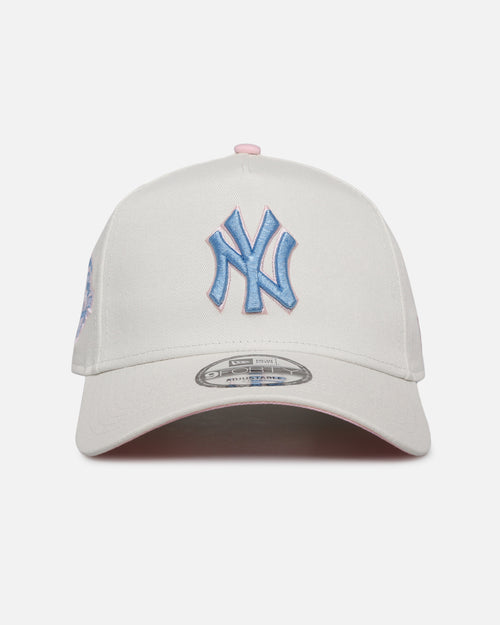 New Era New York Yankees 'Pastel' 9FORTY A-Frame Snapback Chrome White