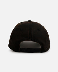 New Era Philadelphia Phillies 'Washed Black Gothic Script' 9FORTY A-Frame Snapback Black