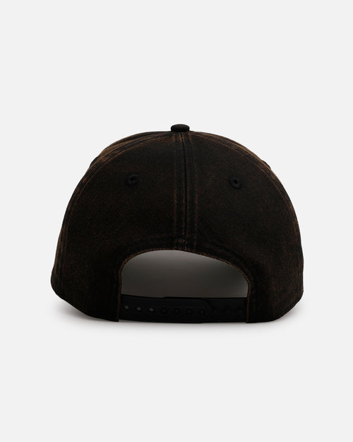 New Era Philadelphia Phillies 'Washed Black Gothic Script' 9FORTY A-Frame Snapback Black