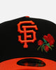 New Era San Francisco Giants 'Rose Emblem' 9FORTY A-Frame Snapback Official Team Color