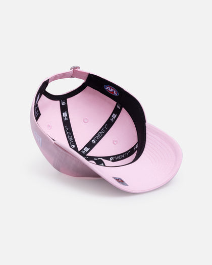 New Era Essendon Bombers 'AFL 2026 Pastel Pop' 9TWENTY Strapback Pastel Pink