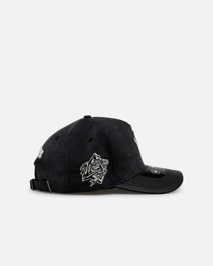 Pro Standard New York Yankees 'Yankees Raffia Applique' Strapback Black Acidwash