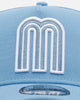 New Era Mexico National Baseball Team 'Mexico Polychromatic' 9FORTY A-Frame Snapback Sky Blue